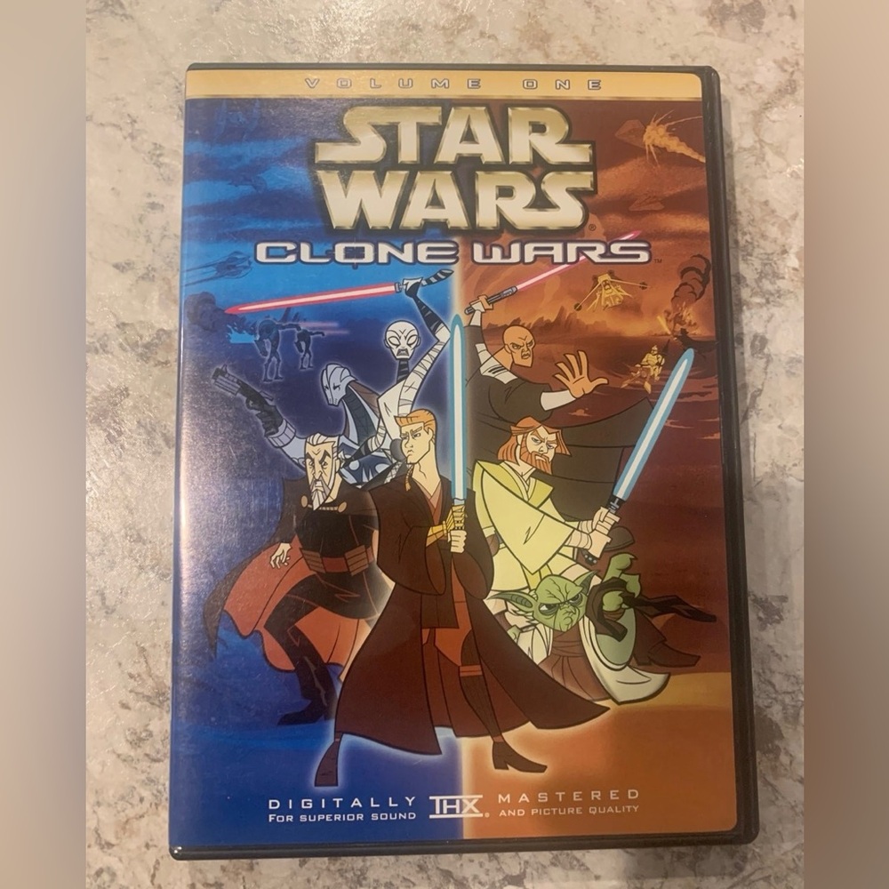 Star Wars Clone Wars Volume 1 DVD